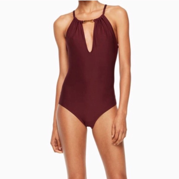 kate spade Other - ✨CLEARANCE✨ NWT Kate Spade Burgundy Swimsuit